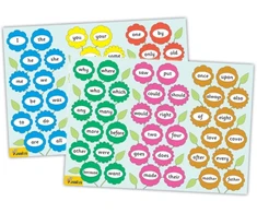 KNYGA Bookshop Jolly Phonics Tricky Word Posters