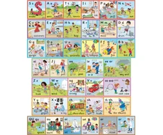 KNYGA Bookshop Jolly Phonics Wall Frieze