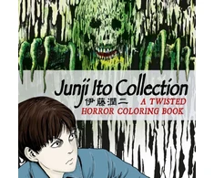KNYGA Bookshop Junji Ito Collection: A Twisted Horror Coloring Book