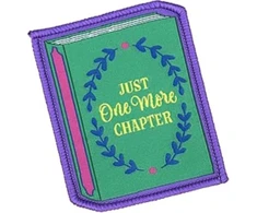KNYGA Bookshop Just One More Chapter Sew On Patch