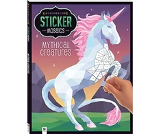 KNYGA Bookshop Kaleidoscope Sticker Mosaics: Mythical Creatures