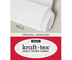 KNYGA Bookshop kraft-tex (TM) Basics Roll, Baltas