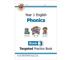 KNYGA Bookshop KS1 English Year 1 Phonics Targeted Practice Book - Book 3