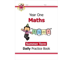 KNYGA Bookshop KS1 Maths Year 1 Daily Practice Book: Summer Term