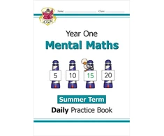 KNYGA Bookshop KS1 Mental Maths Year 1 Daily Practice Book: Summer Term