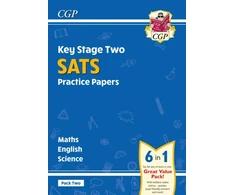 KNYGA Bookshop KS2 Complete Year 6 SATS Practice Papers Pack 2: Science, Maths &amp; English (for the 2026 tests)