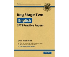 KNYGA Bookshop KS2 English Year 6 SATS Practice Papers: Pack 1 - for the 2026 tests (with free Online Extras)