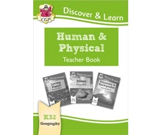 KNYGA Bookshop Cgp Books KS2 Geography Discover &amp; Learn: Human and Physical Geography Teacher Book