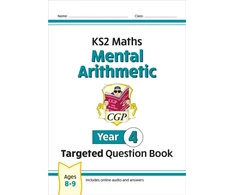 KNYGA Bookshop KS2 Maths Year 4 Mental Arithmetic Targeted Question Book (includes Online Answers &amp; Audio Tests)
