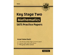 KNYGA Bookshop Cgp Books KS2 Maths Year 6 SATS Practice Papers: Pack 5 - for the 2027 tests (with free Online Extras)
