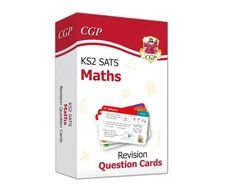 KNYGA Bookshop Cgp Books KS2 Maths Year 6 SATS Revision Question Cards (for the 2027 tests)