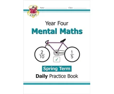KNYGA Bookshop KS2 Mental Maths Year 4 Daily Practice Book: Spring Term