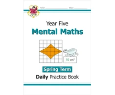 KNYGA Bookshop KS2 Mental Maths Year 5 Daily Practice Book: Spring Term