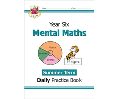 KNYGA Bookshop KS2 Mental Maths Year 6 Daily Practice Book: Summer Term