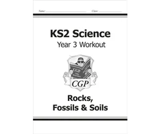 KNYGA Bookshop KS2 Science Year 3 Workout: Rocks, Fossils &amp; Soils
