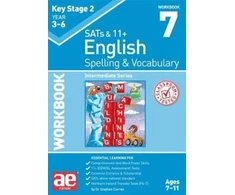 KNYGA Bookshop KS2 Spelling &amp; Vocabulary Workbook 7