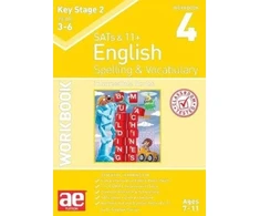 KNYGA Bookshop KS2 Spelling &amp; Vocabulary Workbook 4