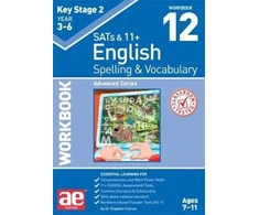 KNYGA Bookshop KS2 Spelling &amp; Vocabulary Workbook 12