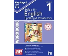 KNYGA Bookshop KS2 Spelling &amp; Vocabulary Workbook 1