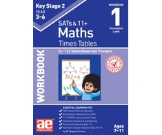 KNYGA Bookshop KS2 Times Tables Workbook 1