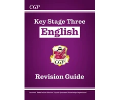 KNYGA Bookshop KS3 English Revision Guide (with Online Edition, Quizzes and Knowledge Organisers)