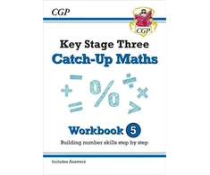 KNYGA Bookshop KS3 Maths Catch-Up Workbook 5 (with Answers)