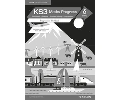 KNYGA Bookshop KS3 Maths Progress Progression Workbook Delta 2 (pack of 8)
