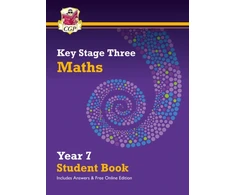 KNYGA Bookshop KS3 Maths Year 7 Student Book - with answers &amp; Online Edition