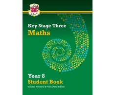 KNYGA Bookshop KS3 Maths Year 8 Student Book - with answers &amp; Online Edition