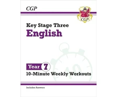 KNYGA Bookshop KS3 Year 7 English 10-Minute Weekly Workouts