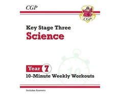 KNYGA Bookshop KS3 Year 7 Science 10-Minute Weekly Workouts (includes answers)