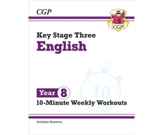 KNYGA Bookshop KS3 Year 8 English 10-Minute Weekly Workouts