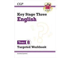 KNYGA Bookshop Cgp Books KS3 Year 8 English Targeted Workbook (with answers)