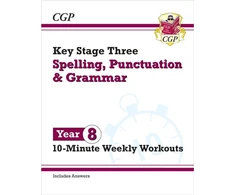 KNYGA Bookshop KS3 Year 8 Spelling, Punctuation and Grammar 10-Minute Weekly Workouts