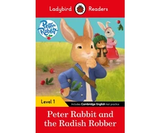 KNYGA Bookshop Ladybird Readers Level 1 - Peter Rabbit - Peter Rabbit and the Radish Robber (ELT Graded Reader)