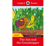 KNYGA Bookshop Ladybird Readers Level 1 - The Ant and the Grasshopper (ELT Graded Reader)