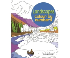 KNYGA Bookshop Landscapes Colour by Numbers