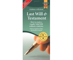 KNYGA Bookshop Last Will &amp; Testament Form Pack