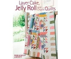KNYGA Bookshop Author Layer Cake, Jelly Roll &amp; Charm Quilts