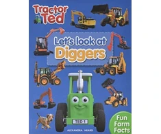 KNYGA Bookshop Heard Alexandra Lets Look at Diggers - Tractor Ted: Learn all about Diggers Book for Children