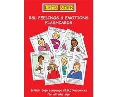 KNYGA Bookshop Let's Sign BSL Feelings &amp; Emotions Flashcards