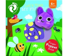 KNYGA Bookshop Let's Visit My Friends (Curious Baby Finger Puppet)