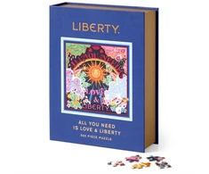 KNYGA Bookshop Liberty All You Need is Love 500 Piece Book Puzzle