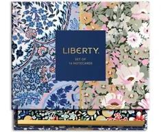 KNYGA Bookshop Liberty Floral Greeting Assortment Notecard Set