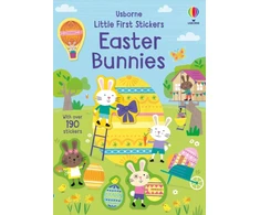 KNYGA Bookshop Little First Sticker Book Easter Bunnies