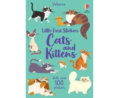 KNYGA Bookshop Young Caroline Little First Stickers Cats and Kittens
