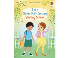 KNYGA Bookshop Little Sticker Dolly Dressing Starting School