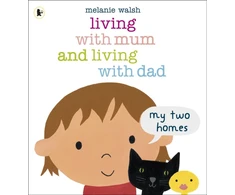 KNYGA Bookshop Living with Mum and Living with Dad: My Two Homes