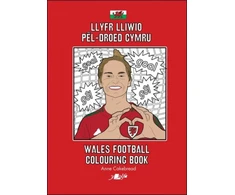 KNYGA Bookshop Llyfr Lliwio Pel-droed Cymru | Wales Football Colouring Book NEW EDITION