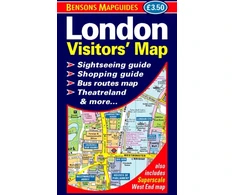 KNYGA Bookshop Bensons Mapguides London Visitors' Map